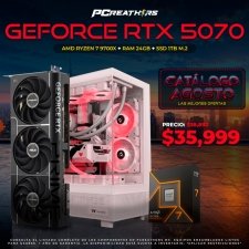 PCRB107 - Equipo AMD Ryzen 7 9700X + 24GB RAM DDR5 (1X24) + NVIDIA GEFORCE RTX 5070