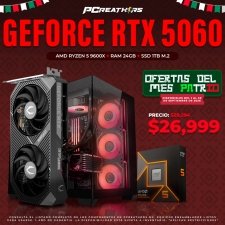 PCRB113 - Equipo AMD Ryzen 5 9600X + 24GB RAM + GeForce RTX 5060