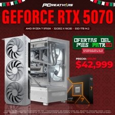PCRB114 - Equipo AMD Ryzen 7 9700X + 32GB (2x16GB) + GeForce RTX 5070