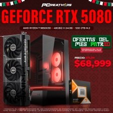 PCRB116 - Equipo AMD Ryzen 7 9850X3D + 48GB (2x24GB) + GeForce RTX 5080