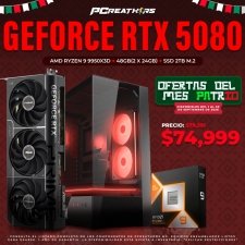 PCRB117 - Equipo AMD Ryzen 9 9950X3D + 48GB (2x24GB) + GeForce RTX 5080