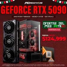 PCRB118 - Equipo AMD Ryzen 7 9850X3D + 48GB (2x24GB) + GeForce RTX 5090