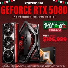 PCRB121 - Equipo AMD Ryzen 9 9950X3D + 48GB (2x24GB) + GeForce RTX 5080