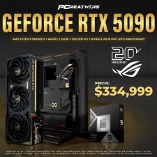 PCRB124 - EQUIPO AMD Ryzen 9 9950X3D2 + 64GB (2x32GB) + GeForce RTX 5090 (ASUS ROG 20th Anniversary)