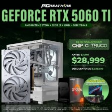 PCRB146 - Equipo AMD Ryzen 7 5700X + 32GB (2x16GB) + GeForce RTX 5060 Ti