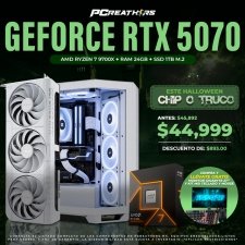 PCRB148 - Equipo AMD Ryzen 7 9700X + 24GB RAM + GeForce RTX 5070