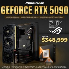 PCRB173 - EQUIPO AMD Ryzen 9 9950X3D + 64GB (2x32GB) + GeForce RTX 5090 (ASUS ROG 20th Anniversary)