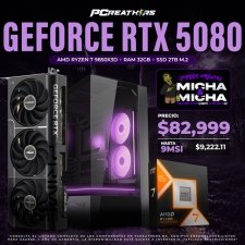 PCRB181 - EQUIPO AMD Ryzen 7 9850X3D + RAM 32GB + GeForce RTX 5080