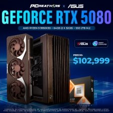 PCRB190 - Powered by Asus AGENT COMPUTER EQUIPO AMD Ryzen 9 9950X3D + 64GB (2x32GB) + GEFORCE RTX 5080