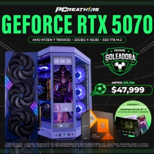 PF009 - Equipo AMD Ryzen 7 7800X3D + 32GB - 2 x 16GB + GeForce RTX&trade; 5070