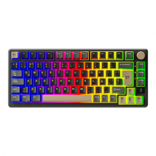 RK Royal Kludge RKM75PH 75% RGB retroiluminado teclado mecánico color Phantom