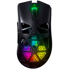 Mouse Gamer AULA SC620 Black, Inalámbrico, USB/2.4GHz/Bluetooth, 1000DPI-12000DPI, Negro