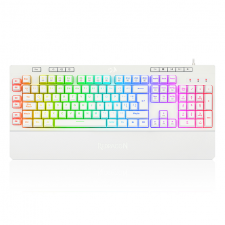 Teclado Gamer Redragon Shiva K512 RGB, Teclado Membrana, Alámbrico, Blanco, Español