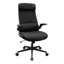 Cougar Silla Ergon&oacute;mica STRYDER BLACK, hasta 120kg, Negro