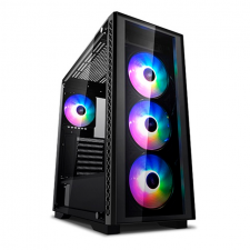 Gabinete DeepCool MATREXX 50 ADD-RGB 4F con Ventana, Midi-Tower/ATX/EATX/Micro ATX/Mini-ITX, USB 2.0/3.0, sin Fuente, Negro 