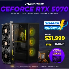 SMR005 - Equipo AMD Ryzen 5 9600X + 32GB (2X16GB) + GeForce RTX 5070