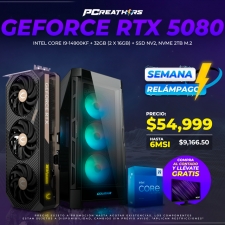 SMR010 - Equipo Intel Core i9-14900KF + 32GB (2 x 16GB) + GeForce RTX 5080