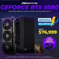 SMR015 - Equipo AMD Ryzen 9 9950X + 64GB - 2 x 32GB + GeForce RTX 5080