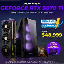 SMR016 - Equipo AMD Ryzen 9 9950X + 32GB (2X16GB) +  GeForce RTX 5070 Ti