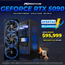 BFA010 - EQUIPO AMD Ryzen 9 9950X3D + 64GB (2x32GB) + GeForce RTX 5090