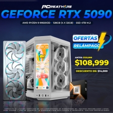 BFA011 - EQUIPO AMD Ryzen 9 9950X3D + 128GB (4x32GB) + GeForce RTX 5090