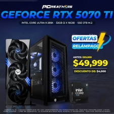 BFA015 - EQUIPO Intel Core Ultra 9 285K + 32GB (2x16GB) + GeForce RTX 5070 Ti