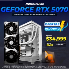 BFA022 - EQUIPO AMD Ryzen 7 7800X3D + 32GB (2x16GB) + GeForce RTX 5070