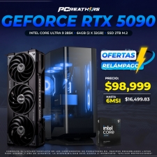 BFA026 - EQUIPO Intel Core Ultra 9 285K + 64GB (2 x 32GB) + GeForce RTX 5090