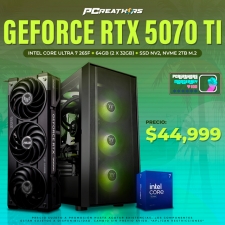 SRPCR17 - EQUIPO Intel Core Ultra 7 265F + 64GB (2 x 32GB) + GeForce RTX 5070 TI