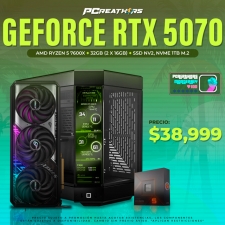 SRPCR34 - EQUIPO AMD Ryzen 5 7600X + 32GB (2 x 16GB) + Geforce RTX 5070