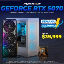 SRPCR35 - EQUIPO AMD Ryzen 7 9700X + 32GB (2 x 16GB) + Geforce RTX 5070