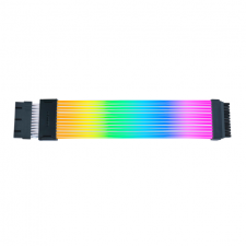 Lian Li Strimer Wireless 24-PIN con Controlador (PW24-1W-T) - Cable de extensión de alimentación RGB direccionable