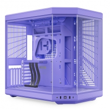 Gabinete Hyte Y70 Taro Milk, Midi-Tower, ATX/EATX/Micro-ATX/Mini-ITX, USB 3.0, sin Fuente, sin Ventiladores Instalados, Morado