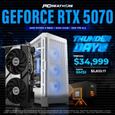 TD008 - EQUIPO AMD Ryzen 5 9600 + 24GB RAM (1X24GB) + NVIDIA GeForce RTX 5070 (6 MESES SIN INTERESES)