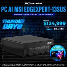 TDB002 - PC AI MSI con IA EdgeXpert-13SUS 4TB PCI 5.0
