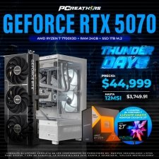 TDB009 - EQUIPO AMD Ryzen 7 7700X3D + RAM 24GB + Geforce RTX 5070 