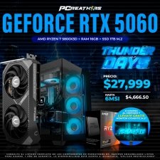 TDB013 - EQUIPO AMD Ryzen 7 5800X3D + RAM 16GB + GeForce RTX 5060