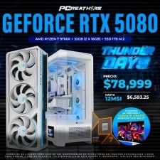 TDB016 - EQUIPO AMD Ryzen 7 9700X + 32GB (2x16GB) + GeForce RTX 5080