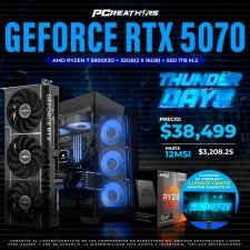 TDB017 - EQUIPO AMD Ryzen 7 5800X3D + 32GB (2x16GB) + GeForce RTX 5070