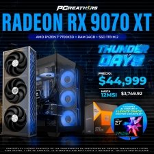 TDB018 - EQUIPO AMD Ryzen 7 7700X3D + RAM 24GB + Radeon RX 9070 XT