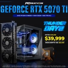 TUD021 - EQUIPO AMD Ryzen 5 9600X + RAM 32GB + GeForce RTX 5070 Ti