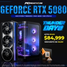 TUD035 - EQUIPO AMD Ryzen 7 9800X3D + 48GB (2 x 24GB) + GeForce RTX 5080