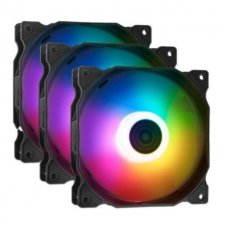 Ventilador XPG VENTO, 3x 120mm, 1200RPM, ARGB, Negro