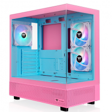 Gabinete Thermaltake View 270 Plus TG ARGB Bubble Pink, Midi-Tower, ATX/EATX/Micro-ATX/Mini-ITX, USB 3.0, sin Fuente, 3 Ventiladores Instalados, Rosa