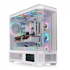 Gabinete Thermaltake View 600 TG, Full Tower, ATX/EATX/Micro-ATX/Mini-ITX, USB 3.0, sin Fuente, sin Ventiladores Instalados, Blanco