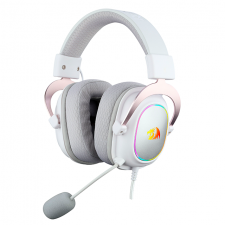 Audífonos Gamer Redragon ZEUS X RGB, Alambrico, USB-A/3.5mm, Blanco