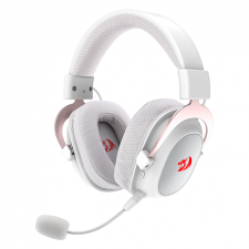 Aud&iacute;fonos Gamer Redragon ZEUS X PRO, Inal&aacute;mbrico, USB/2.4GHz/Bluetooth, Blanco