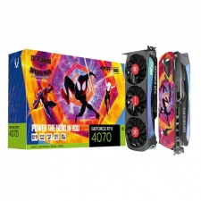 Tarjeta de Video Zotac NVIDIA GeForce RTX 4070 AMP AIRO SPIDER-MAN: Across the Spider-Verse, 12GB 192-bit GDDR6X, PCI Express 4.0 x16